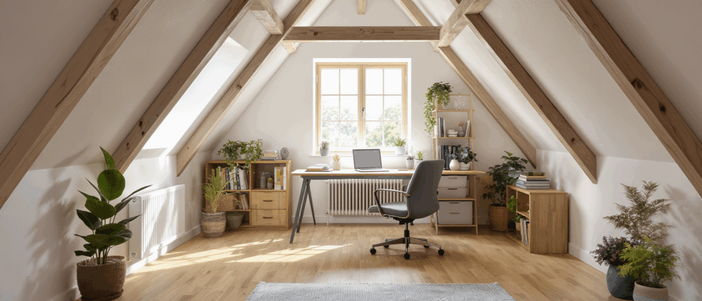 découvrez comment transformer vos combles en un bureau à domicile fonctionnel et esthétique. optimisez l'espace sous les toits pour créer un environnement de travail inspirant et confortable, alliant praticité et style.