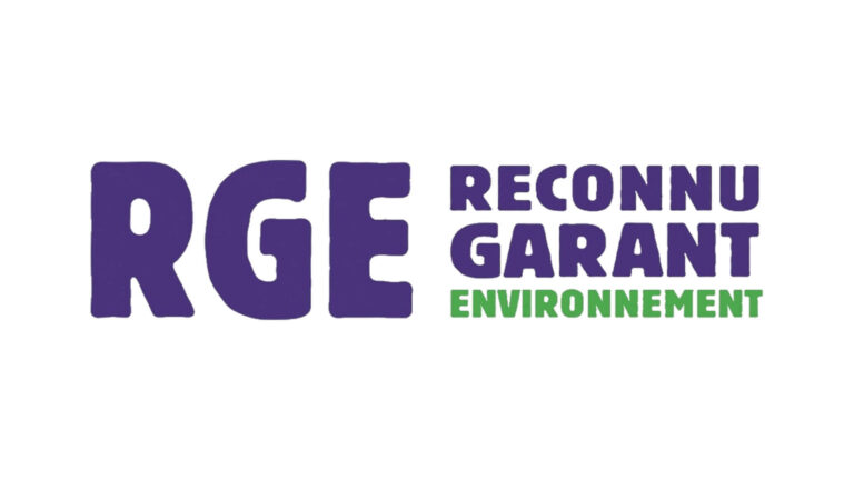 RGE label Reconnu Garant de l'Environnement