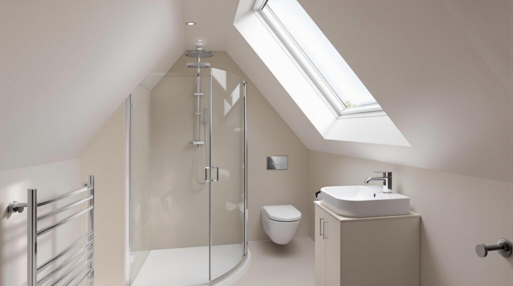 découvrez comment aménager vos combles en une salle de bain fonctionnelle et esthétique. nos conseils pratiques et idées réalistes transformeront vos espaces souvent négligés en un havre de bien-être. optimisez chaque mètre carré pour une salle de bain sous combles qui allie confort et design.