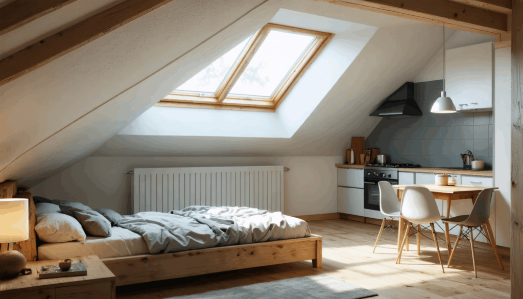 découvrez comment transformer votre espace sous les toits en un studio indépendant fonctionnel et esthétique. cet article vous guide à travers les étapes clés de l'aménagement des combles, en maximisant l'espace et la lumière naturelle pour créer un chez-soi unique.