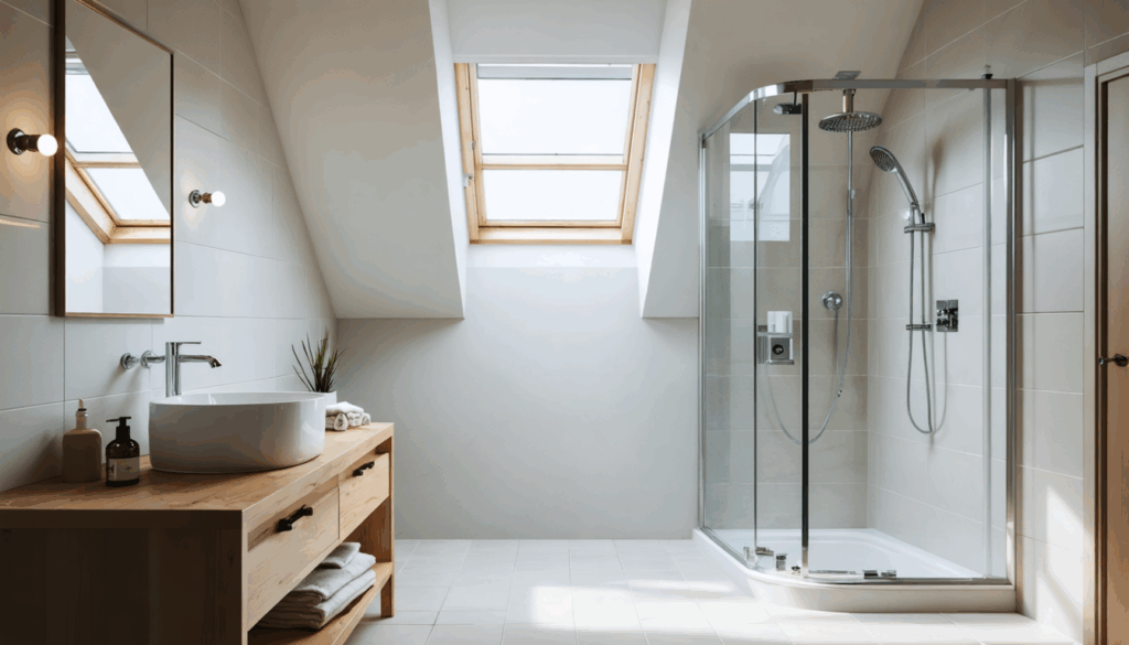 découvrez comment aménager votre salle de bain dans les combles avec style et fonctionnalité. des astuces pratiques et des idées inspirantes pour optimiser l'espace et créer un environnement apaisant dans votre maison.